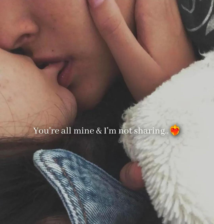 You are mine and I am not Sharing