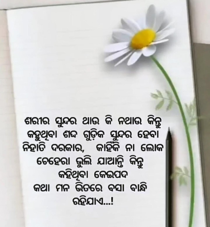 କହୁ ଥିବା ଶବ୍ଦ ଗୁଡି଼କ ସୁନ୍ଦର ହେବାର ଦରକାର