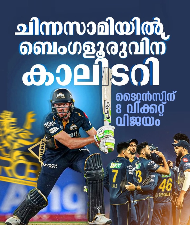 ചിന്നസാമിയിൽ ബം​ഗളൂരുവിന് കാലിടറി