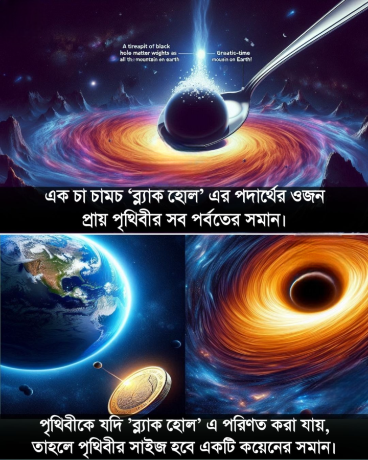 ব্ল্যাক হোল বিষয়ে কিছু কথা।