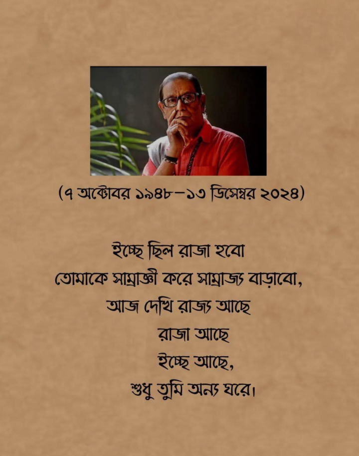 ইচ্ছে ছিল রাজা হবো...