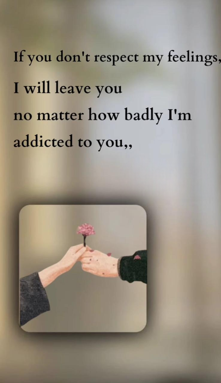 I will Leave you