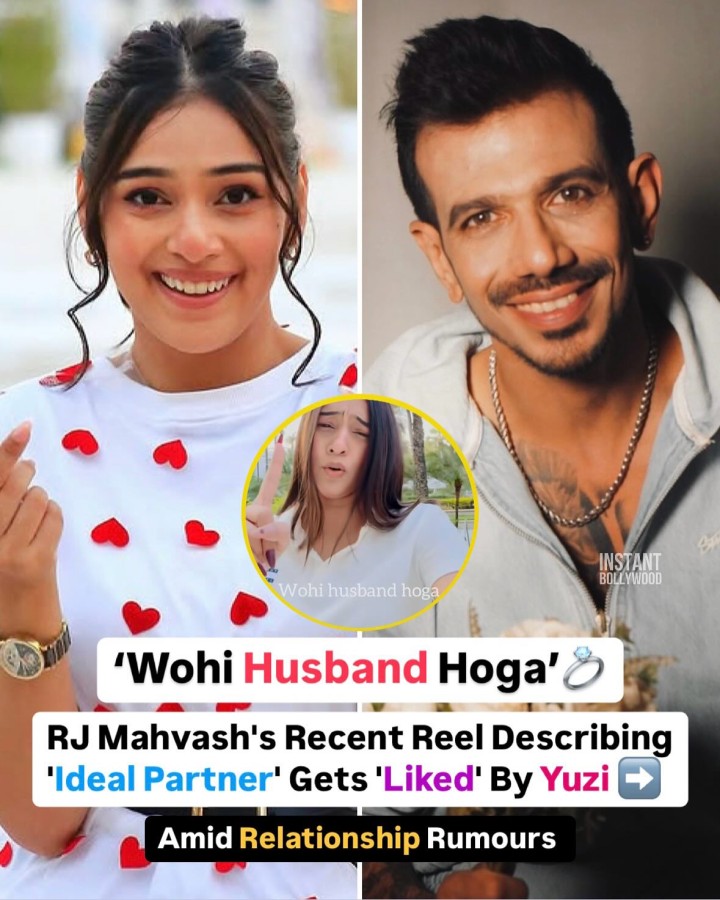 Amid dating rumours with cricketer Yuzvendra Chahal, RJ Mahvash has sparked curiosity with her latest Instagram reel