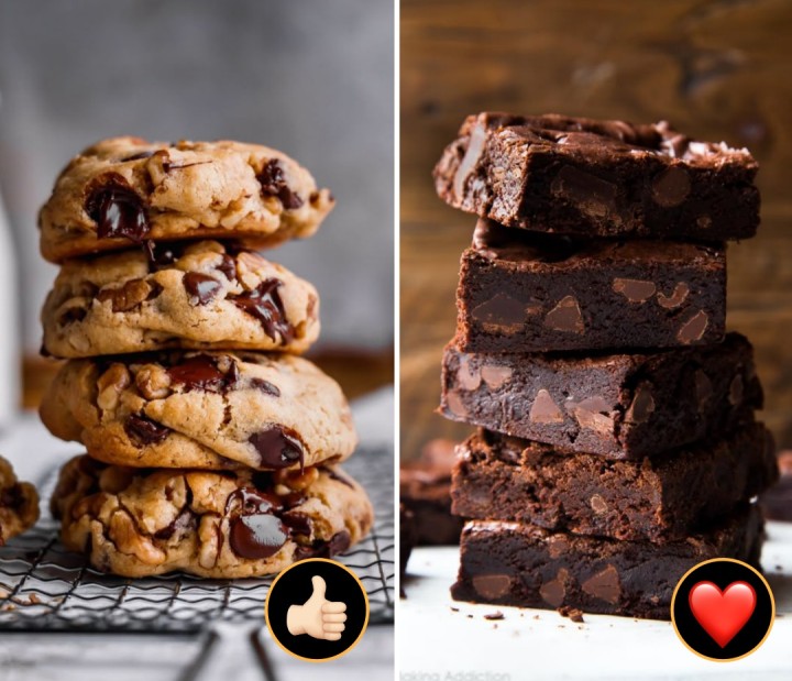 Cookies or brownies meekem istam
