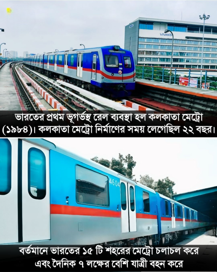 এই দেশে মেট্রোর যাত্রাপথ শুরু ১৯৮৪ সালে, এই মুহূর্তে প্রতিদিন সারা দেশে প্রায় ৭ লক্ষ মানুষ মেট্রো ব্যবহার করেন।