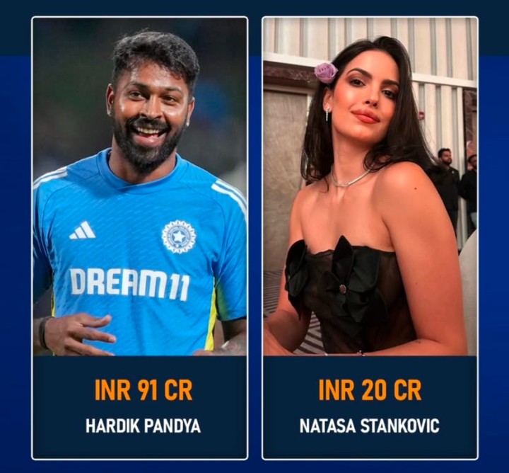 Hardik vs Natasha ( kiske pas kitna paisa hai)
