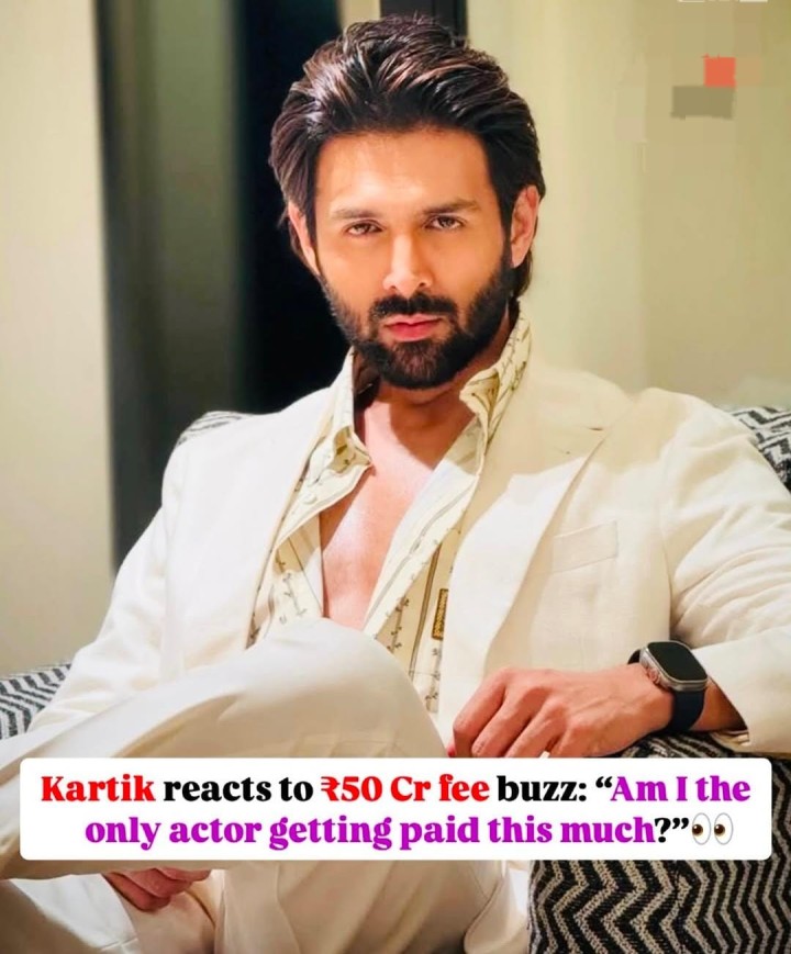 Kartik reacts on the Buzz