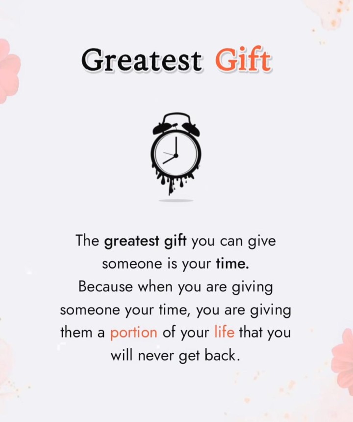 Greatest gift
