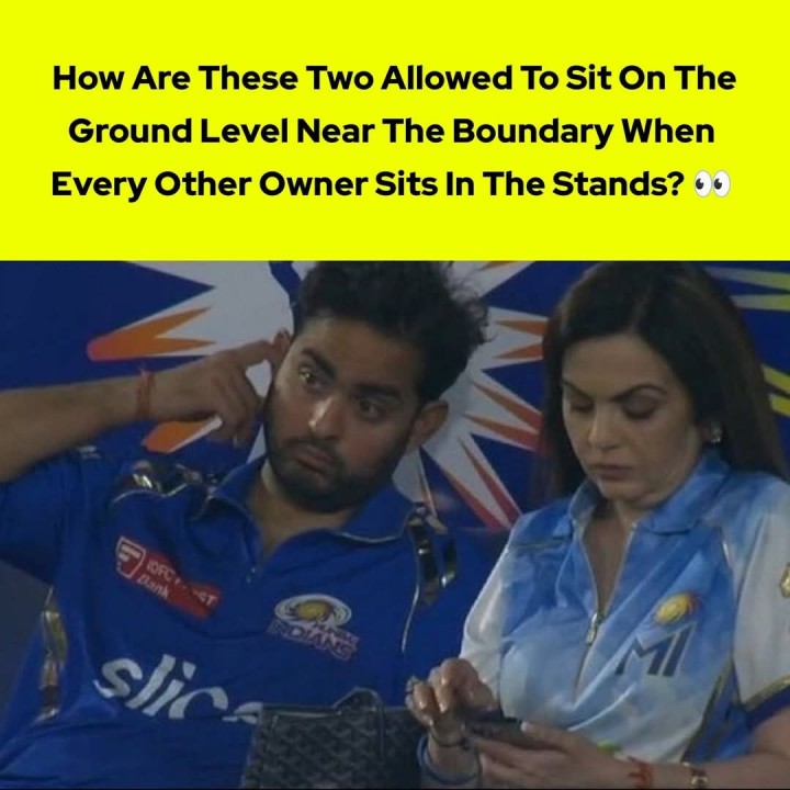 Every Other Owner Sits In The Stands?