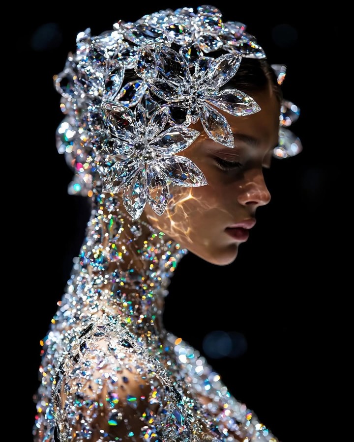 Sparkling beauty.