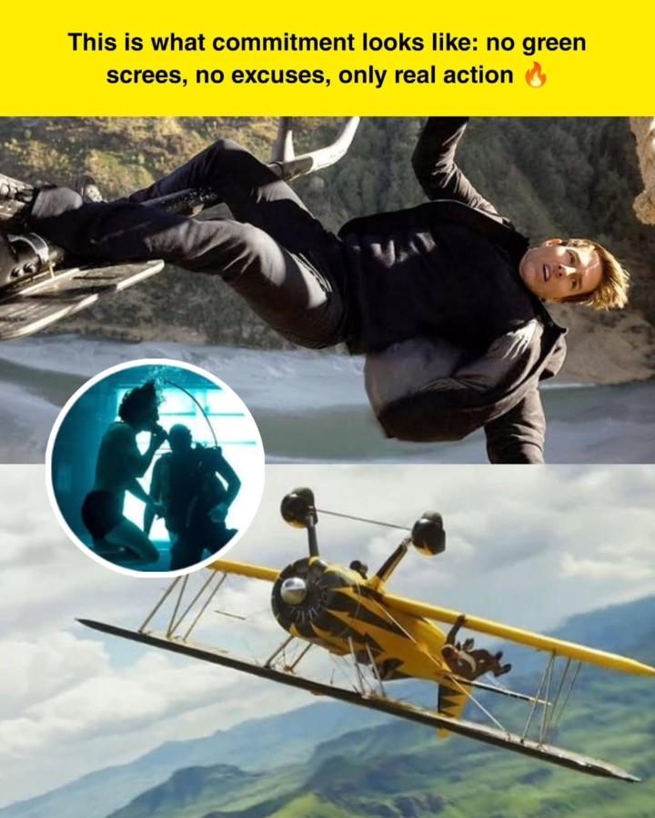 Tom cruise doesn't hold back