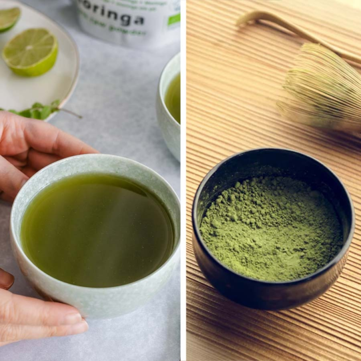 ত্বকের জেল্লা বাড়াবে চা। কিন্তু চুমুক দেবেন মাচা না সজনেপাতার ‘চা’-এ। কোনটি খেলে বেশি লাভ হবে?