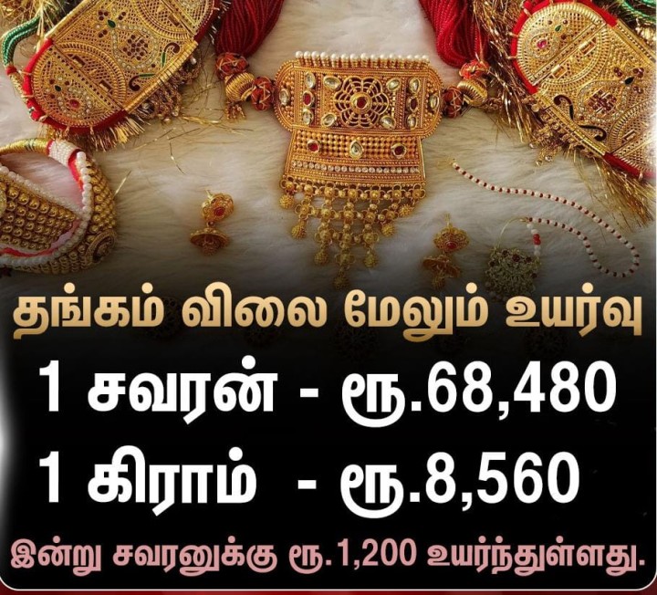 தங்கம் விலை உயர்வு