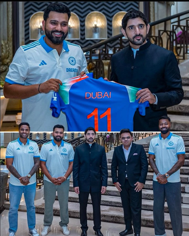 Dubai ke crown prince se mili team India!