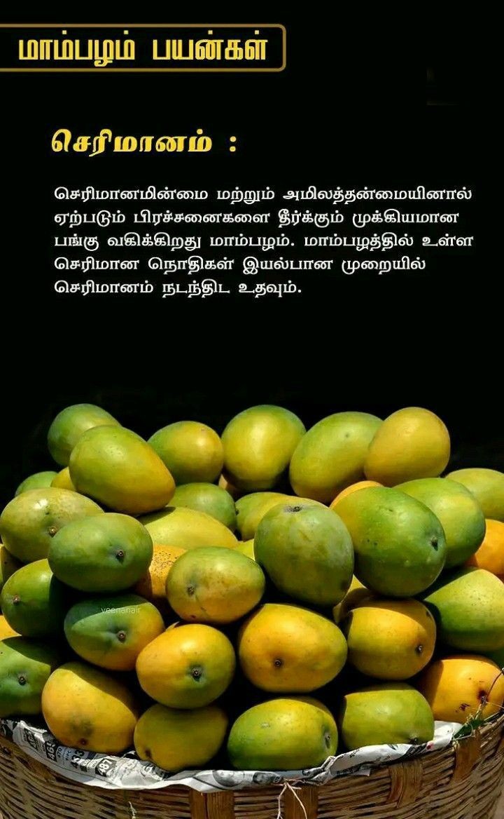மாம்பழம் பயன்கள்
