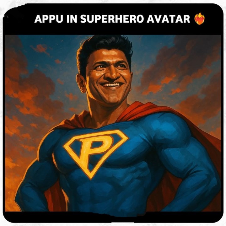 APPU IN SUPERHERO AVATAR