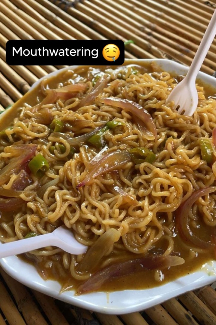 Yummy tasty . maggi