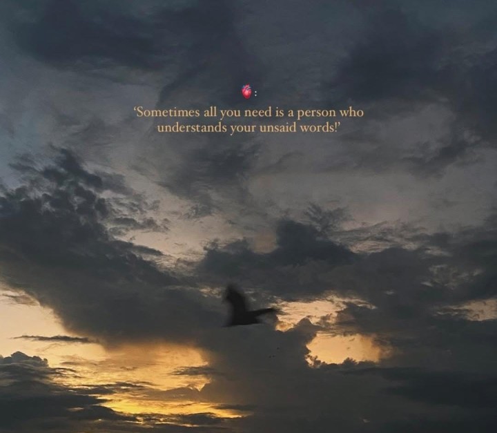 Unsaid words
