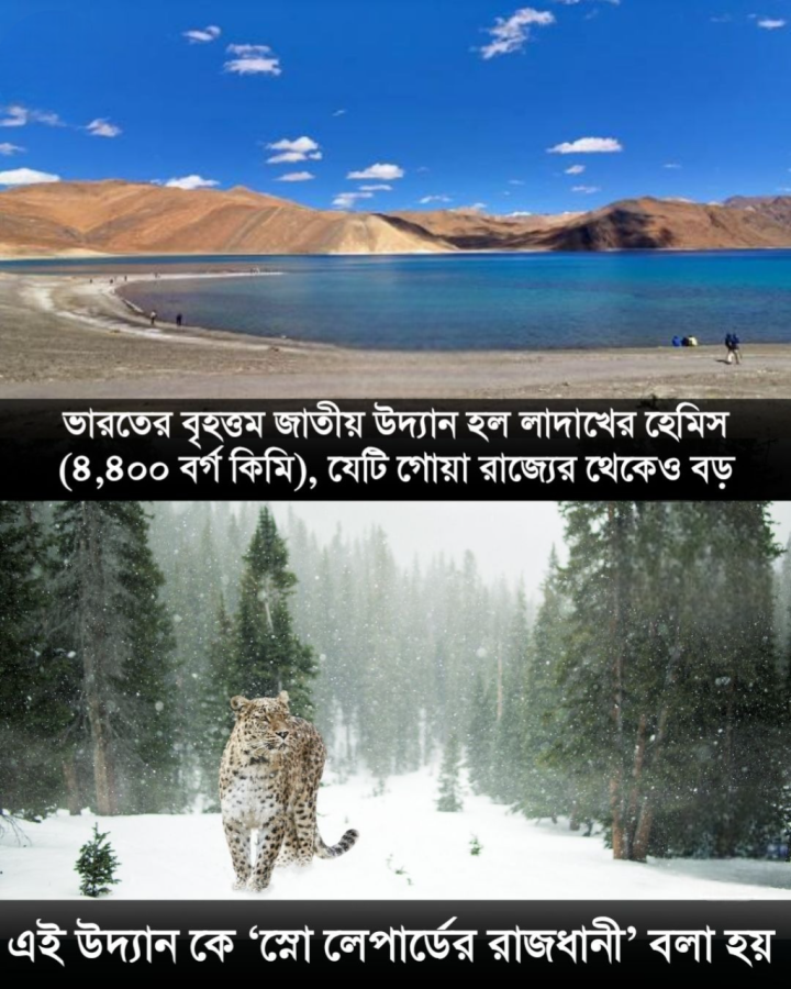 ভারতের বৃহত্তম জাতীয় উদ্যান