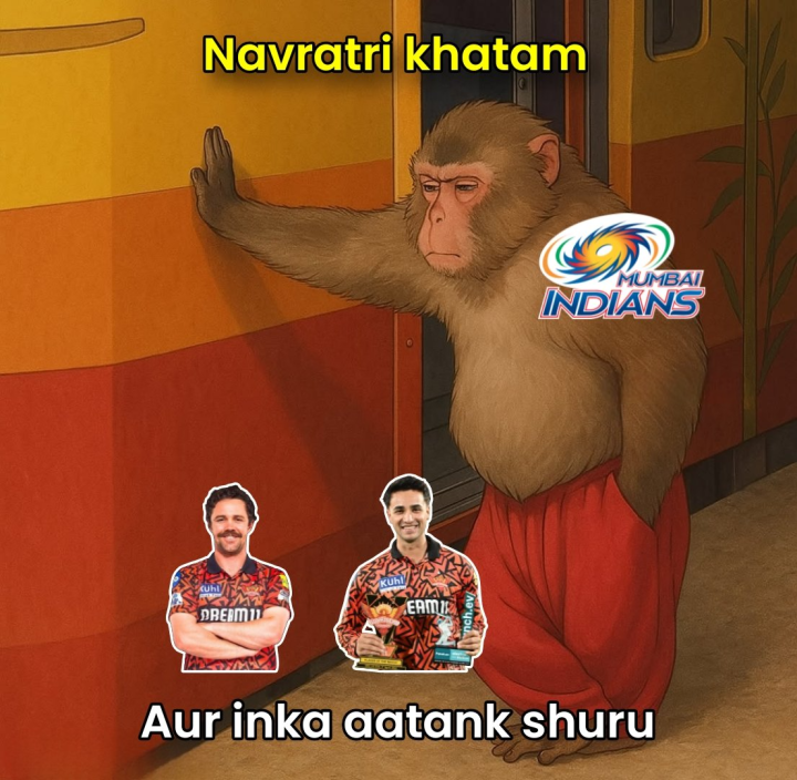 SRH का अगला मैच मुंबई इंडियंस से है