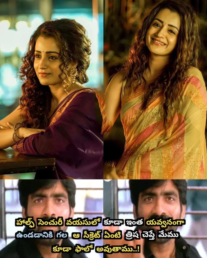 Trisha andam perugutondi asalu