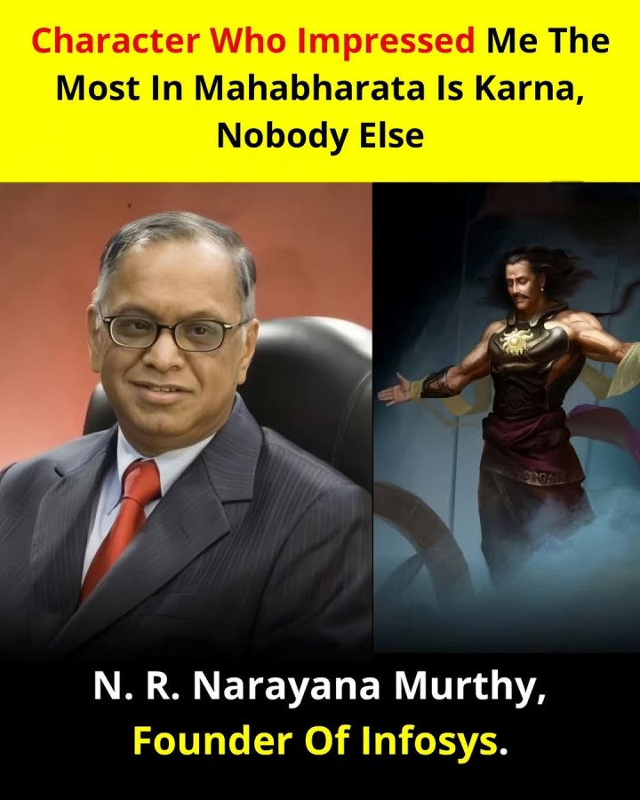 Character Who Impressed Me The Most In Mahabharata Is Karna, Nobody Else