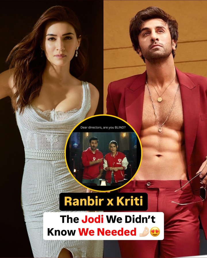 Kriti Sanon and Ranbir Kapoor just dropped one ad and boom — netizens are already calling it ‘dream casting’ come true!