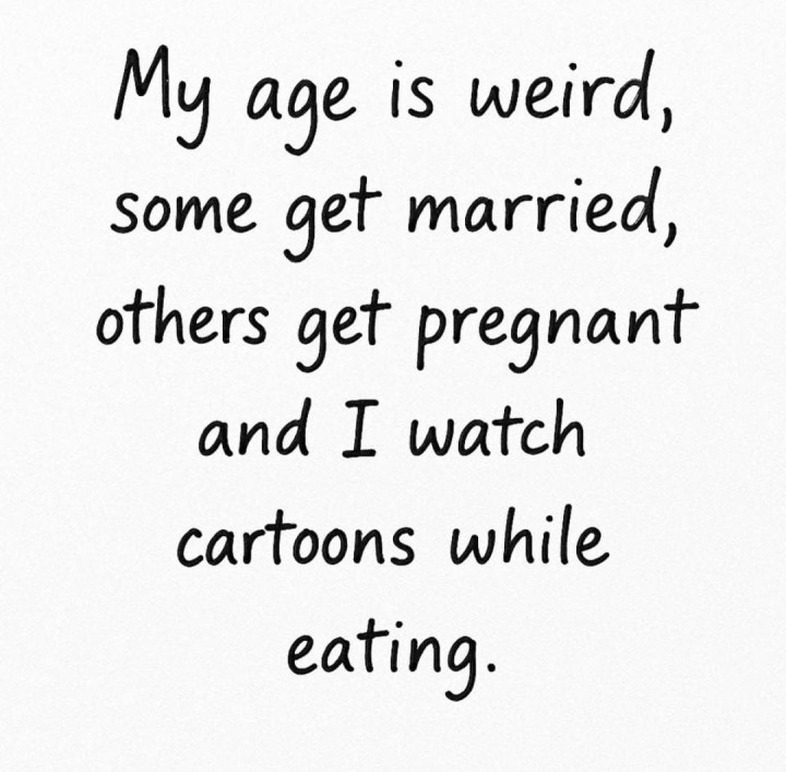 My age is weird