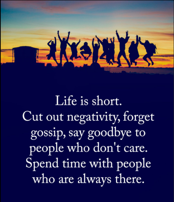 Life is short.