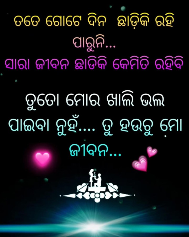 ତତେ ଗୋଟେ ଦିନ ଛାଡିକି ରହି ପାରୁନି