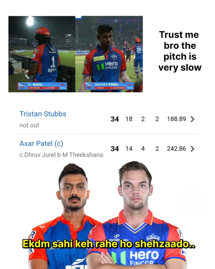 हाँ भाई बहुत ही ज्यादा Slow Pitch थी