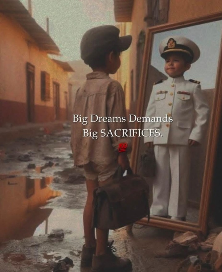 Big dreams demands big sacrifices