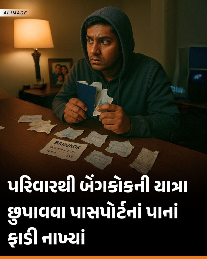 ઘણી વાર આપણે કરેલી ભૂલ આપણે ન જ ભારી પડી જતી હોય છે. મુંબઈ એરપોર્ટ પર પણ એવો જ એક કિસ્સો સામે આવ્યો છે. જેમાં એક આધેડ વયના વ્યક્તિએ પોતાના પાસપોર્ટના કેટલાક પાના ફાડી નાખ્યા હતા. જો કે, આવું કરવાનું તેમને ખરેખર ભારી પડી ગયું છે. ઈમિગ્રેશન અધિકારીઓ તપાસ કરતા પાસપોર્ટના પાના ગાયબ હોવાથી આધેડની પૂછપરછ કરતા આખો ભાંડો ફૂટ્યો હતો