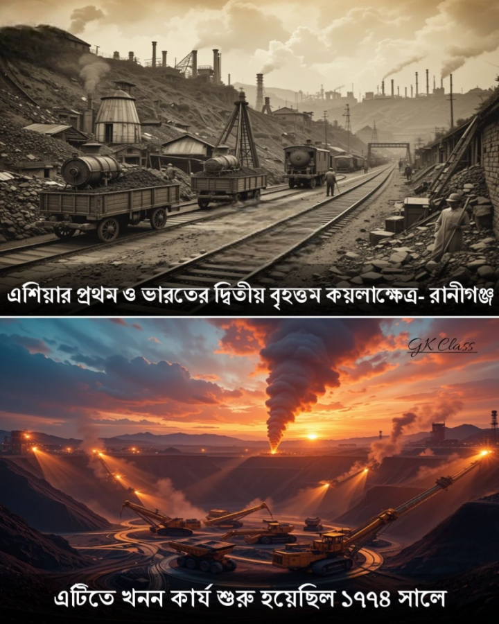 জানেন কি ১৭৭৪ সাল থেকে রানীগঞ্জ খনি থেকে কয়লা খনন শুরু হয়েছে।