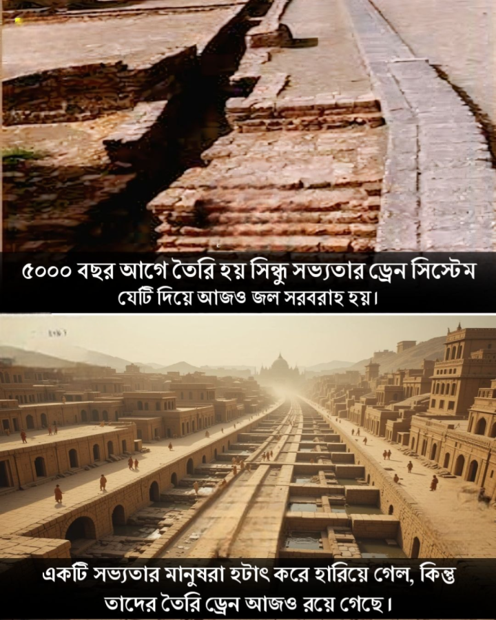 পূর্ব সাধারনাব্দের আগের এক সভ্যতার আধুনিকীকরণ আজও মানুষকে বিস্মিত করে।
