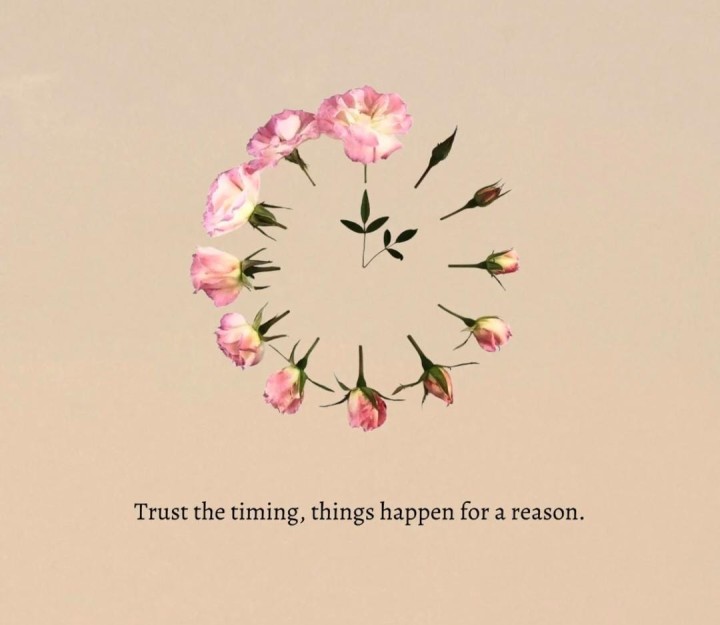 Trust the timing