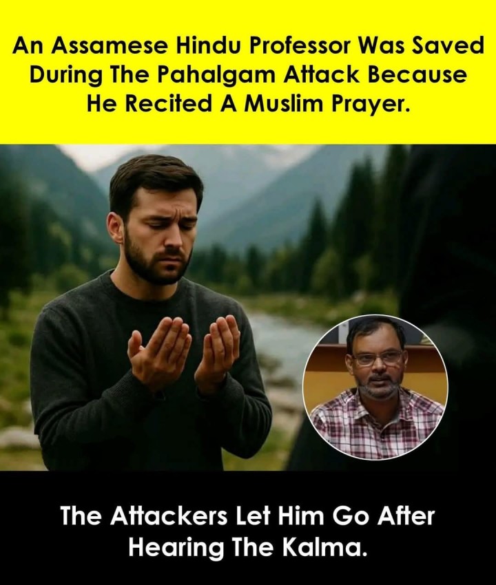 The Attackers Let Him Go After Hearing The Kalma.