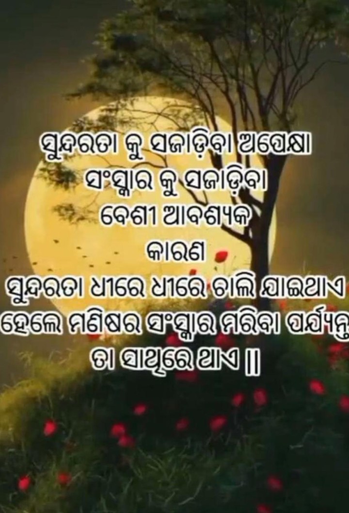 ସଂସାର କୁ ସଜାଡ଼ିବା ବେଶୀ ଆବଶ୍ୟକ