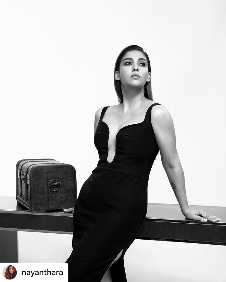 Nayanthara in black