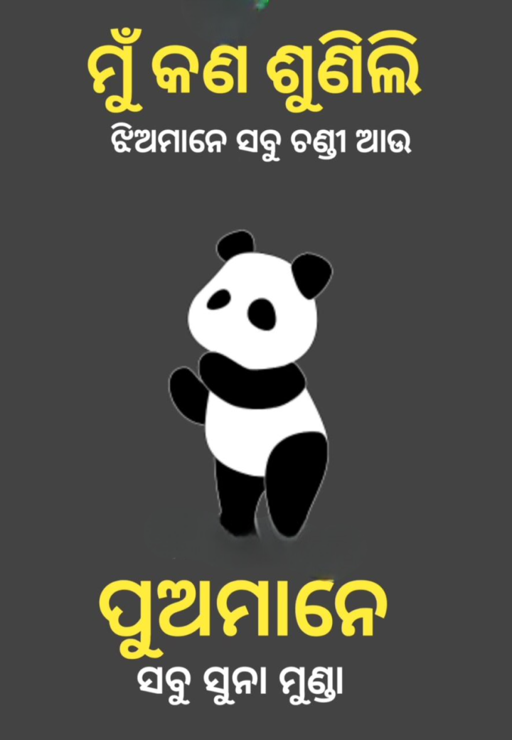 ମୁଁ କଣ ଶୁଣି ଥିଲି