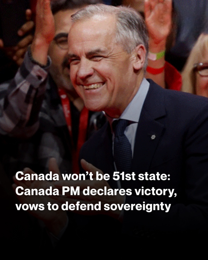 Canada’s newly re-elected Prime Minister Mark Carney delivered a fiery speech vowing to protect Canadian sovereignty after US President Trump’s veiled threats and annexation talk sparked national outrage.