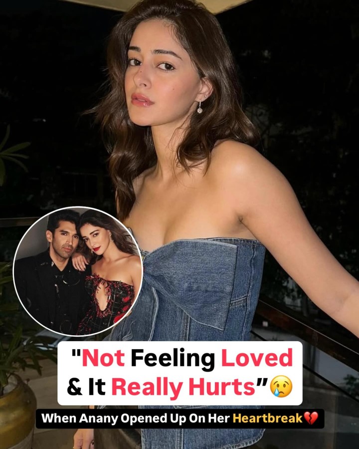 Ananya Panday opened up about matters of the heart,