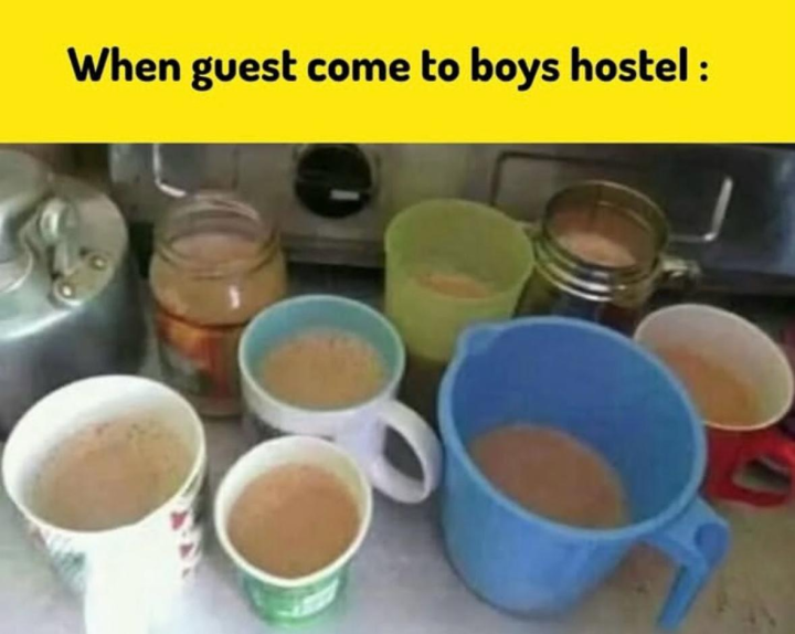 When Guest come to boys hostel