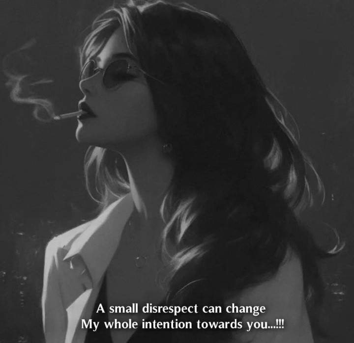 Effect of disrespect