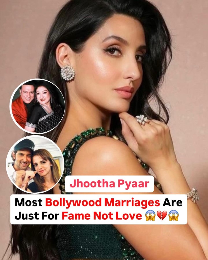 Nora Fatehi says most Bollywood stars don’t marry for love.