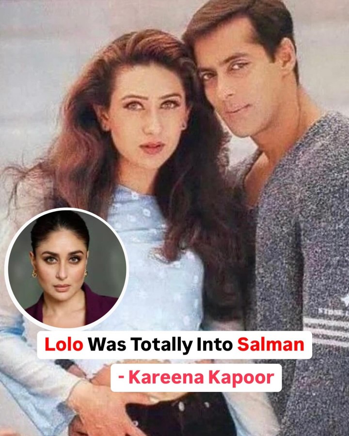 Kareena Kapoor once revealed on ‘The Great Indian Kapil Show’ that her sister Karisma once had a massive crush on Salman Khan during those early days