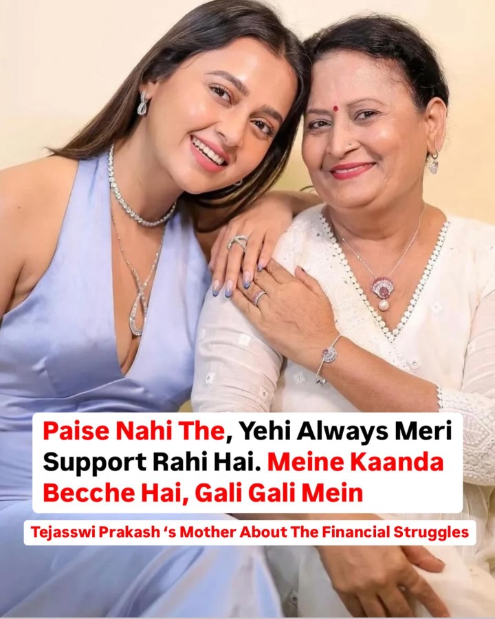 Tejasswi Prakash became emotional as her mother opened up about their family’s financial struggles.