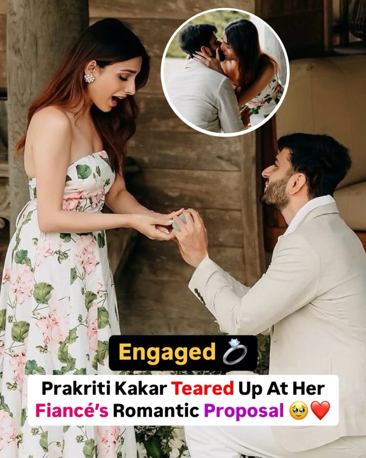 Prakriti Kakar gets emotional as fiancé proposed her in fairytale style