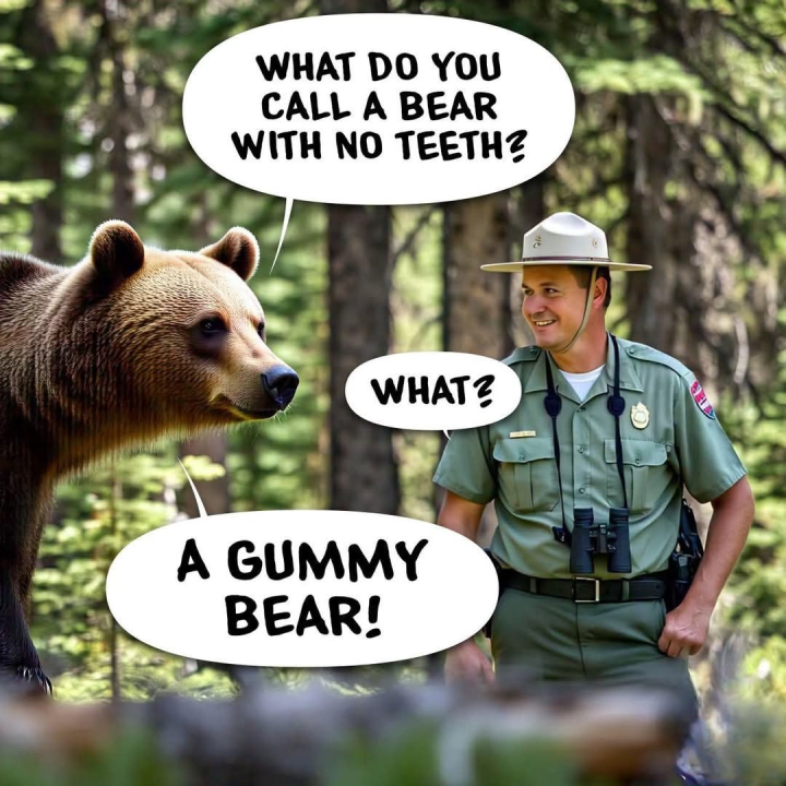 A Gummy bear?