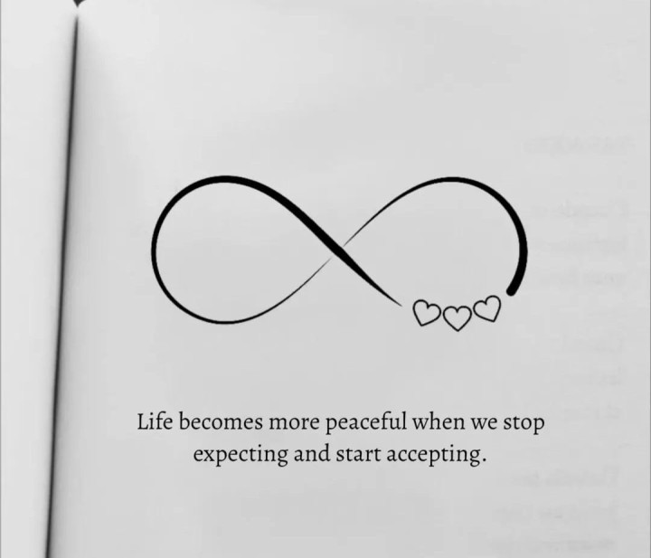 Life become more peaceful